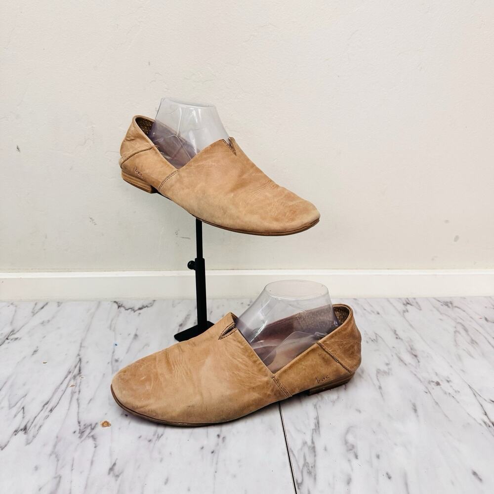 b.o.c. (Born Concept) "Suree" leather slip-on loafers Women’s Size 11
